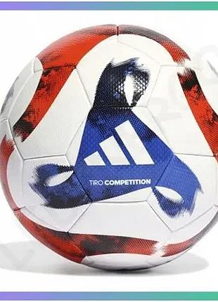 Футбольний м'яч adidas tiro competition для тренувань розмір 4 поліуретан професійний м'яч для футболу sku_ht2426_4