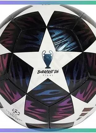 Футбольний м'яч adidas ucl club 25/26 для тренувань розмір no4 синтетичний м'яч для гри на траві sku_jx9091_4