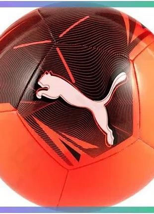 Футбольний м'яч puma big cat червоний чорний 4 для тренувань та аматорської гри м'яч для футболу sku_084589-04