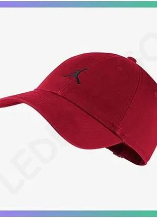 Кепка nike jordan h86 jumpman floppy червона універсальна спортивна кепка для активного відпочинку sku_ar2117-687