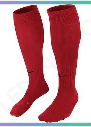 Гетры nike performance classic ii socks красные 42-46 для мужчин спортивные носки sku_sx5728-657