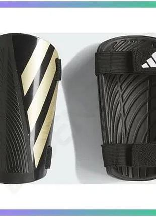 Футбольные щитки adidas tiro sg trn черные l для игры в футбол унитекс амортизация из эва sku_ip3998