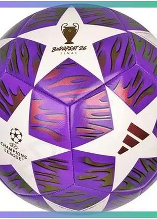 Футбольний м'яч adidas ucl training розмір no5 для тренувань і матчів синтетичний м'яч для футболу sku_jx9089