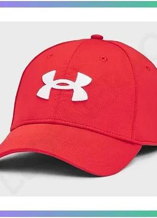 Кепка under armour men's blitzing красная l/xl для мужчин спортивная кепка дышащая sku_1376700-600