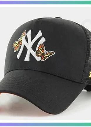 Кепка-тракер 47 brand new york yankees icon mesh чорна унісекс для активного відпочинку та спорту sku_icndt17ctp-bk