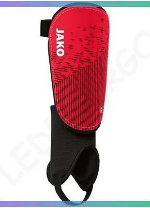 Щитки jako performance classic красные для детей xs рост 120 см защита голеностопа футбольные щитки sku_2764-110