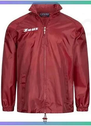 Вітровка zeus k-way rain бордова чоловіча xxl непродувна куртка для захисту від вітру та дощу sku_z00315