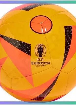 Футбольний м'яч adidas fussballliebe euro 2024 club для тренувань дітей розмір 5 м'яч для футболу sku_ip1615