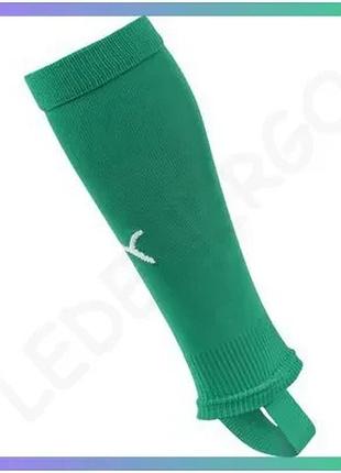 Гетри puma team liga stirrup socks core зелений 31-34 футбольні гетри для гомілки унісекс sku_703439-05