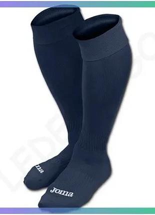 Гетры joma classic iii темно-синие унисекс 40-46 для футбола с антибактериальной защитой sku_400194.331
