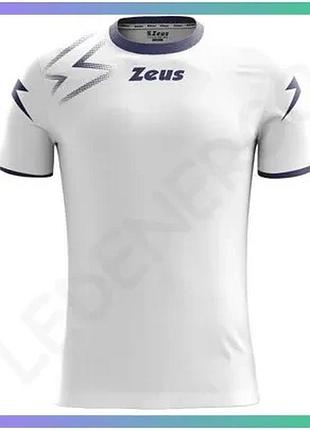 Футболка zeus shirt mida біла чоловіча xxxl для спорту з поліестеру дихаюча футболка для активного від sku_z01503