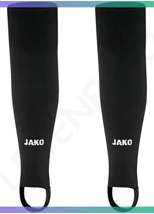 Гетры jako glasgow 2.0 черные унисекс l для футбола без носка 160см комфортные sku_3414-08