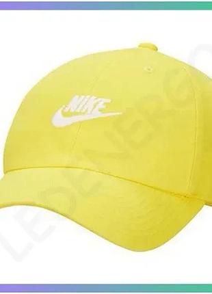 Кепка nike u nsw h86 futura wash cap желтая унисекс для спорта и активного отдыха sku_913011-732