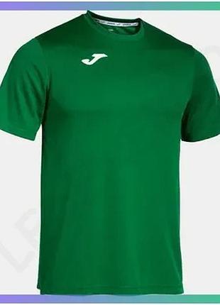 Футболка joma combi зеленая m для мужчин 100% полиэстер спортивная футболка для тренировок sku_100052.450