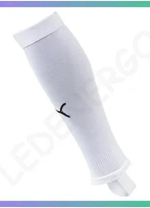 Гетры puma team liga stirrup socks core белые унисекс 39-42 для футбола поддержка гомілки sku_703439-04