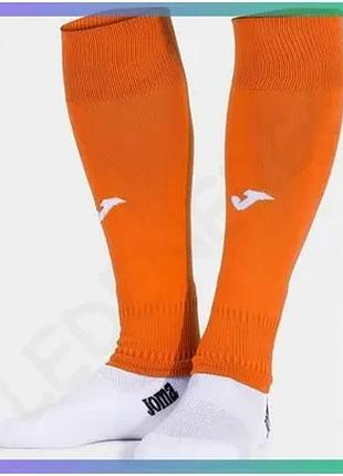 Гетры joma leg ii без носка оранжевые для футбола унисекс 39-42 эластичные дышащие sku_401533.880