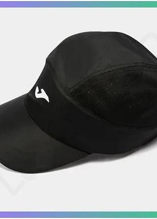 Кепка joma cap черная унисекс с технологией micro-mesh для активного отдыха и спорта sku_400580.100