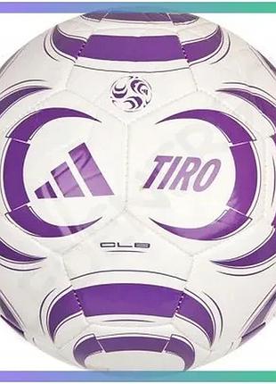 Футзальний м'яч adidas tiro club sala білий для тренувань і активного відпочинку м'яч для залу sku_jw1535