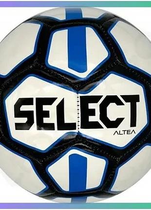 Футбольний м'яч select fb altea білий синій унісекс легкий для дітей для відпочинку sku_389490-414