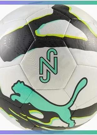 Футбольний м'яч puma neymar jr graphic ball білий чорний м'ятний для тренувань та ігор 4 sku_085023-01