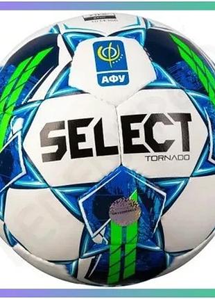 М'яч для футзалу select futsal tornado v23 біл/синій 410-430 г напівпрофесійний для тренувань розмір 4 sku_384346-125