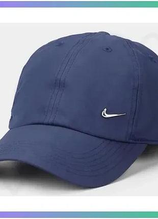 Кепка nike k nk df club cap us cb mtswsh синяя для детей с технологией dri-fit и логотипом swoosh sku_fb5064-410