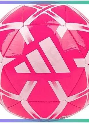 Футбольний м'яч adidas starlancer club для тренувань і матчів розмір no5 аматорський м'яч для дітей sku_ip1647