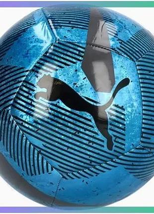 Футбольний м'яч puma cage ball синій 4 унісекс 100% тпу для активного відпочинку та гри в футбол sku_084586-03
