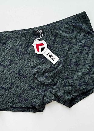 Трусы мужские боксеры taso 5824 бамбук хлопок. размер: xl зеленый