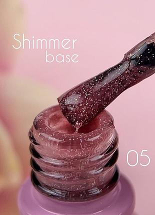 Камуфлююча база з шиммером toki toki shimmer base 05
