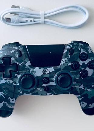 Геймпад gioteck vx4 ps4-63-mu для ps/pc, сірий камуфляж, дротовий, б/в
