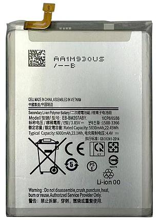 Аккумулятор для samsung galaxy m20s / m30s / sm-m207 / sm-m307 / eb-bm207aby (6000 mah)