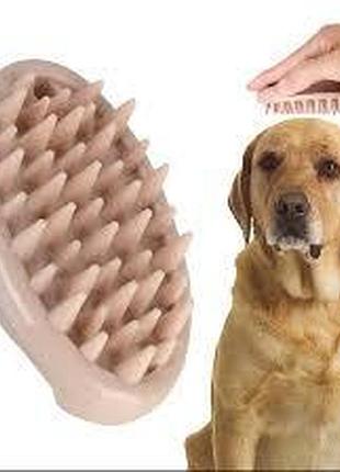 Силиконовая щетка doggy man honey smile