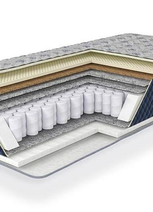 Матрац ортопедичний веллінгтон (незалежні пружини, pocket spring, полуторний, 120 × 200 см) akant