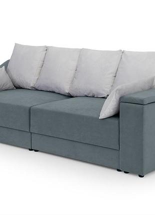 Диван duks (115 × 245 см, сірий з світло-сірим) imi premium
