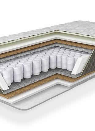 Матрац ортопедичний сонель (незалежні пружини, pocket spring, полуторний, 120 × 200 см) akant