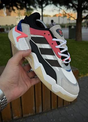Кроссовки adidas niteball ll адидас найтбол ll из замши черные для мужчин демисезонные