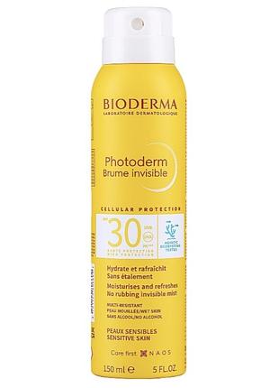 Bioderma spf 30 сонцезахисний спрей для тіла та обличчя 150 мл