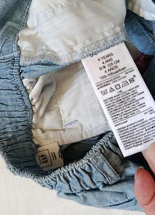 Шорты на девочку gap 4 года 9