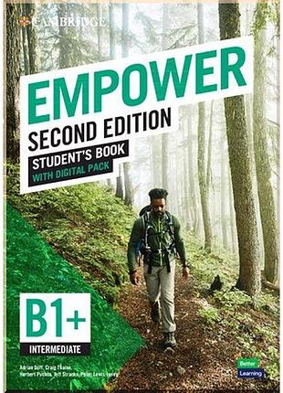 Учебник cambridge empower second edition b1+ intermediate student's book with digital pack