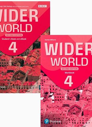 Wider world 4 (second edition) комплект из двух экземпляров
