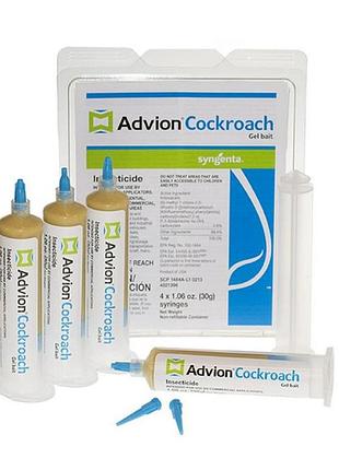 Засіб від тарганів 4 тюбики advion cockroach gel syngenta