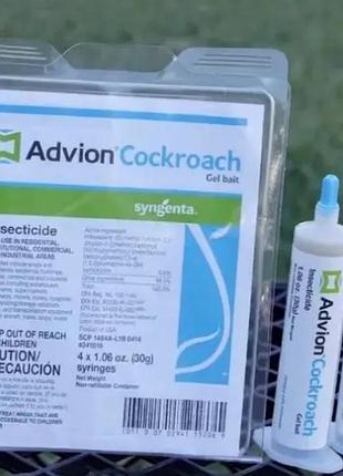 Гель от тараканов advion cockroach gel syngenta. dupont (дюпонт) 2 шт