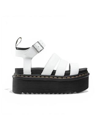 Женские босоножки dr. martens blaire quad белый 42 размер