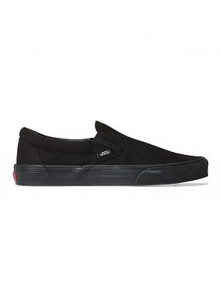 Унісекс кеди vans classic slip-on чорний 41 розмір