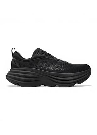 Мужские кроссовки hoka bondi 8 черный 47.3 размер