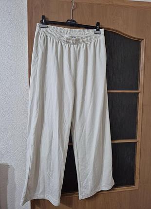 Бавовняні спортивні штани h&m