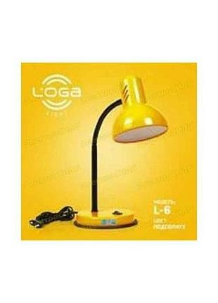 Настольная лампа l-6 подсолнух тм loga light