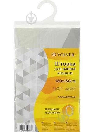 Шторка для душа ellos (комплект) 50206 тм volver