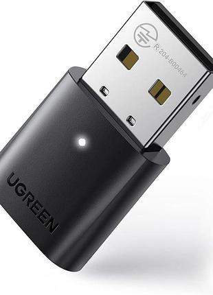 Адаптер ugreen bluetooth 5.0, usb bluetooth dongle для windows 11/10/8.1 | приемник bluetooth dongle, режимы edr и ble, большой